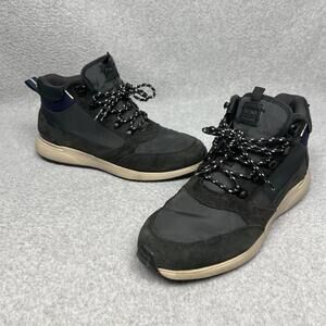 Toms Cascada Textile Suede Lace Up Boots Sneaker Mens Size 9.5 Casual Comfort